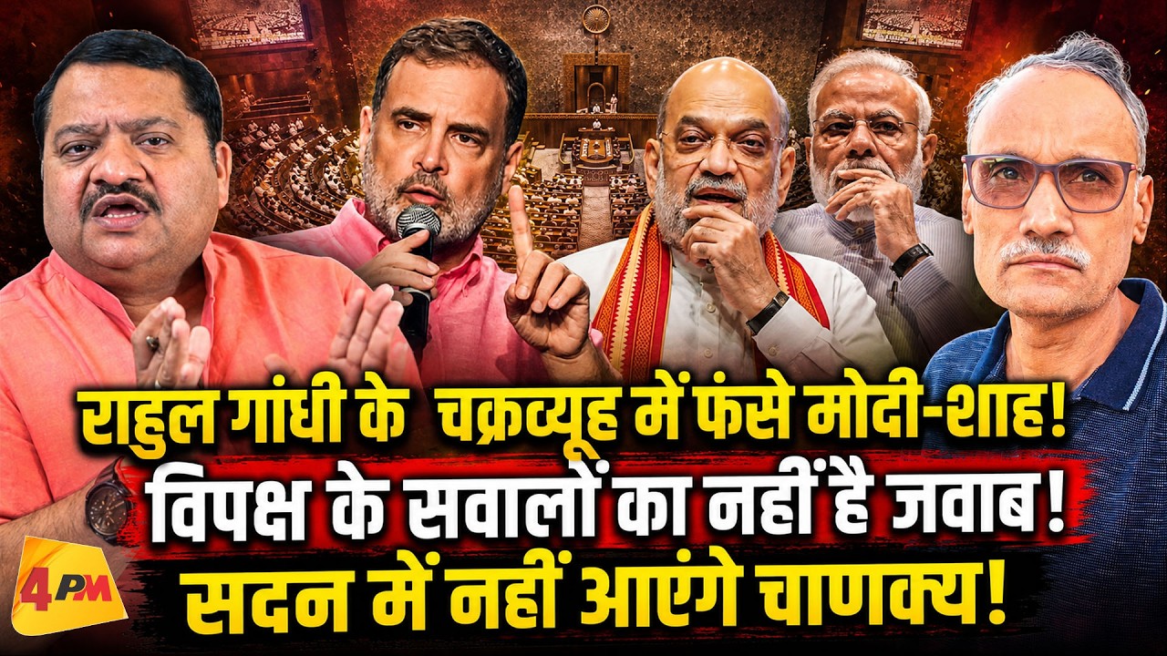 राहुल गांधी के सवालों से घिरी सरकार, मोदी-शाह की रणनीति फेल! || Modi || Shah ||Rahul