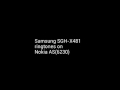 Samsung SGH-X481 ringtones on Nokia AS(6230)