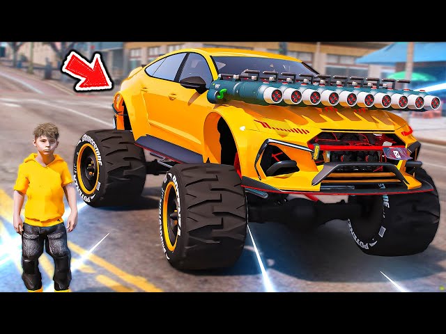 شريت سيارة وحش مدمرة عشان انتقم😱🔥!! | فلم قراند