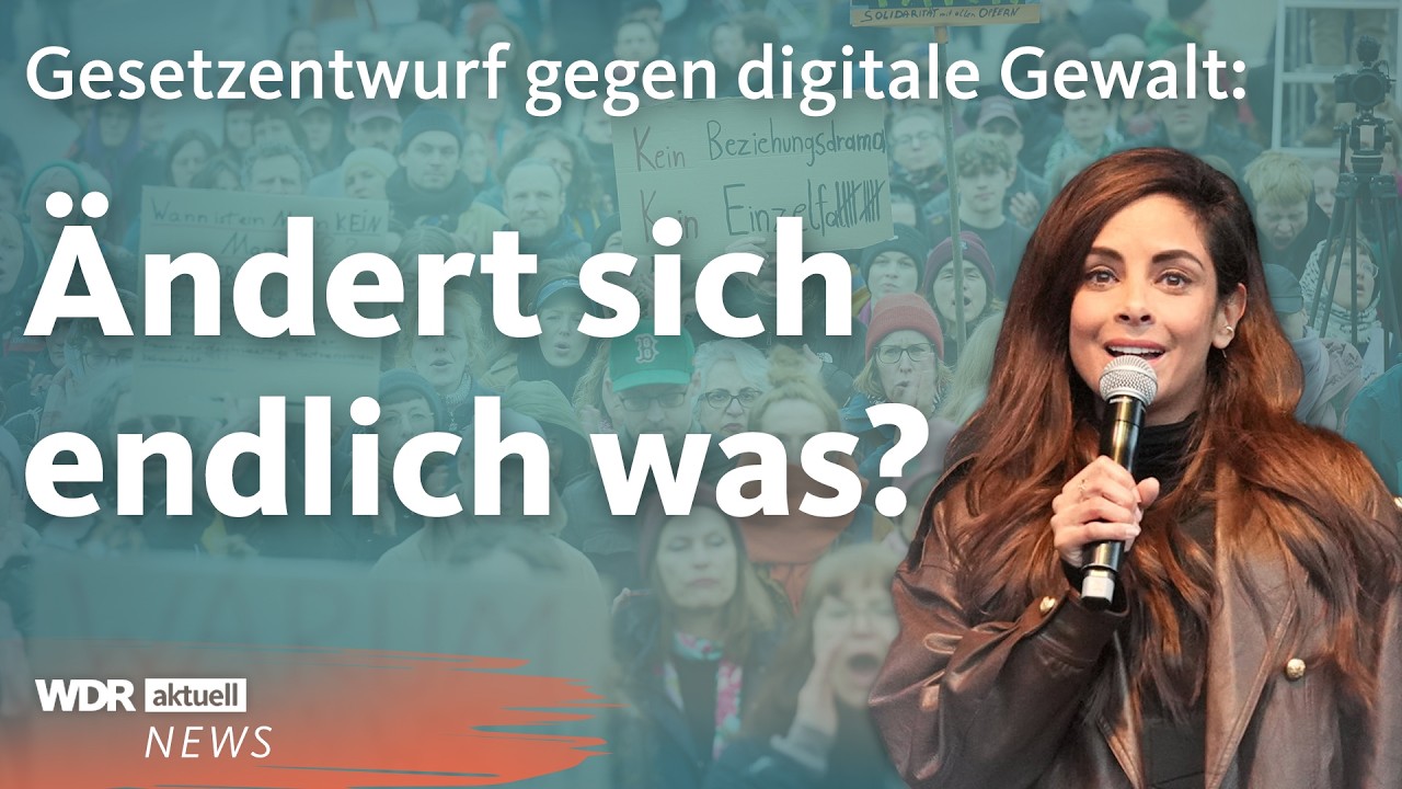 Fall Collien Fernandes: Das steht im neuen Gesetzentwurf gegen digitale Gewalt | WDR Aktuelle Stunde