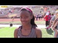 Interview: Sekayi Bracey, Girls 200 Meter Champion - 2014 MHSAA LP Track & Field D1 Finals