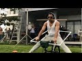 M S Dhoni Bicycle Stunt Goes Viral