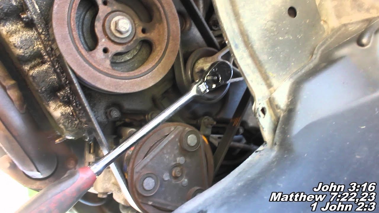 How to replace alternator ford ranger 2001 #2