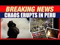 Peru Unrest: Clash Between Protesters and Police in Lima, Peru | Gen Z Protesters Criticise Police