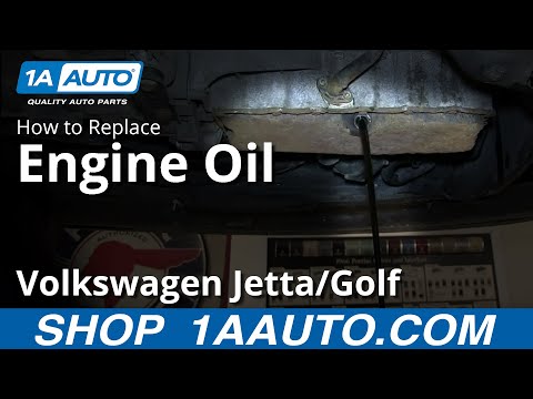 VW BORA A4 (MKIV) - 1.8 T - Engine Oil Draining