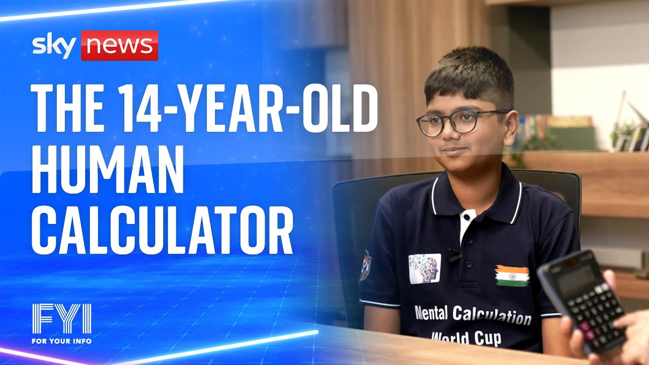FYI: The 14-year-old human calculator