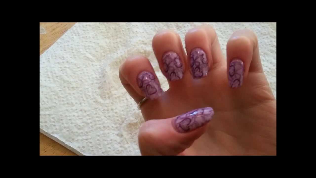 How To Nail Stamp With Gel Polish