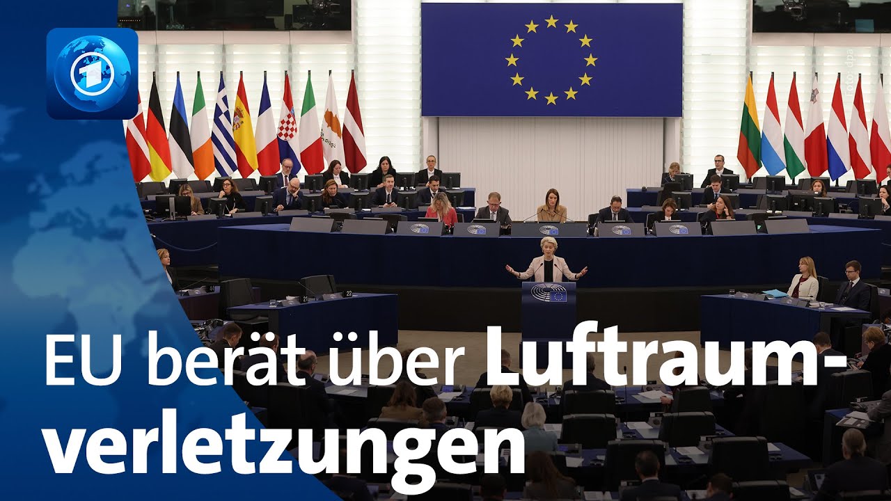 Luftraumverletzungen durch Russland: Reaktion der EU