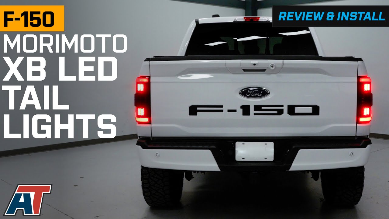 2021-2023 F-150 Morimoto XB LED Tail Lights; Black Housing Review & Install