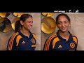 Smriti, Harmanpreet & Jemimah take on Know Your Teammates challenge | #CWC25  - 04:55 min - News - Video