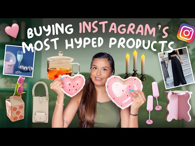 Buying EVERYTHING Instagram Recommended Me🎀 / Instagram Made Me Buy It!