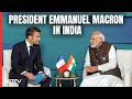 French President Emmanuel Macron, Republic Day 2024 Chief Guest, Arrives In Jaipur; Roadshow Planned
