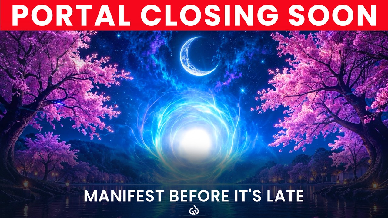 New Moon Portal Closing Soon: Manifest Your Deepest Desire Before It's Too Late!