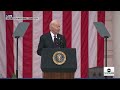 Biden delivers Memorial Day address  - 08:47 min - News - Video