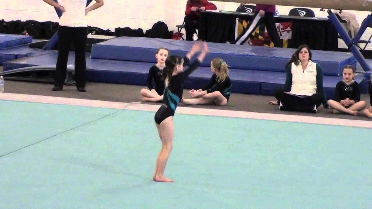 Annie The Gymnast-Level 4 - YouTube