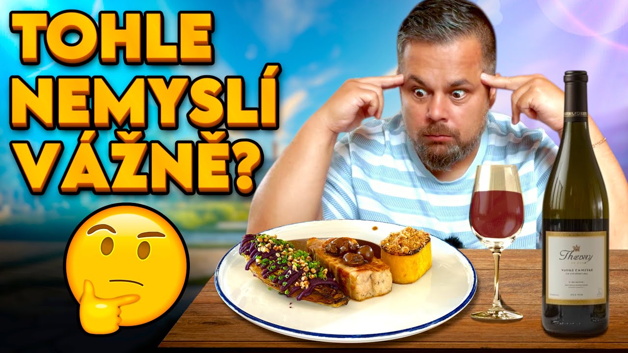 MORAVA! Takhle si představuji STROP JÍDLO!😮 RESTAURACE OCENĚNÁ "Michelinem" 😎