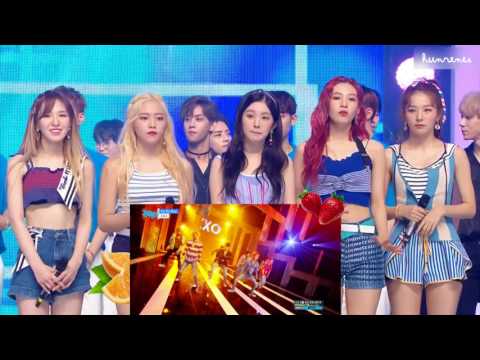 ☼ 170722 RED VELVET REACT TO EXO - KOKOBOP / Show Music Core ☼
