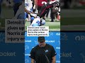Injury to Detroit Lions Morice Norris ends NFL game  - 00:26 min - News - Video