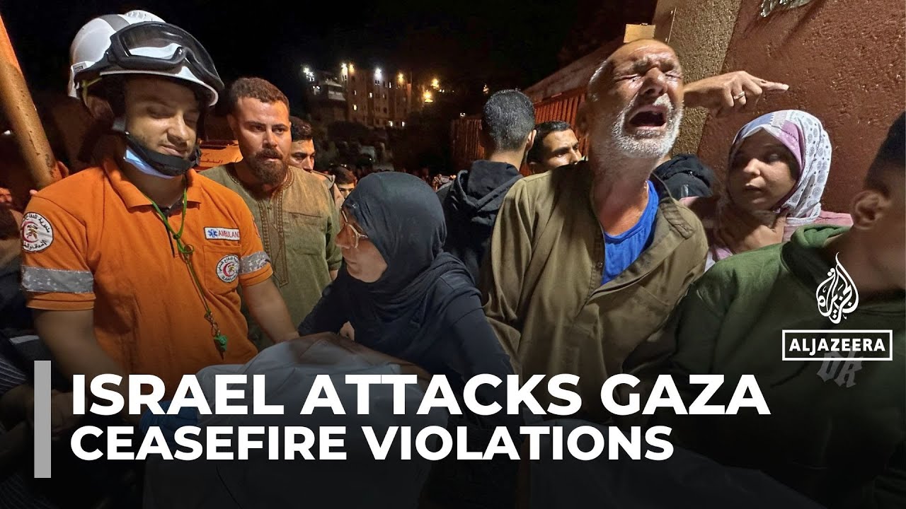 Israel kills 20 in Gaza attacks, Hamas delays handover of captive’s remains