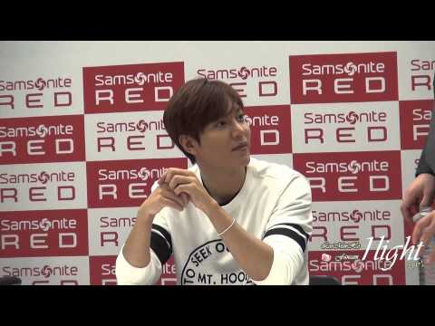 Lee Min Ho 20150831 쌤소나이트레드(Samsonite Red) 팬사인회