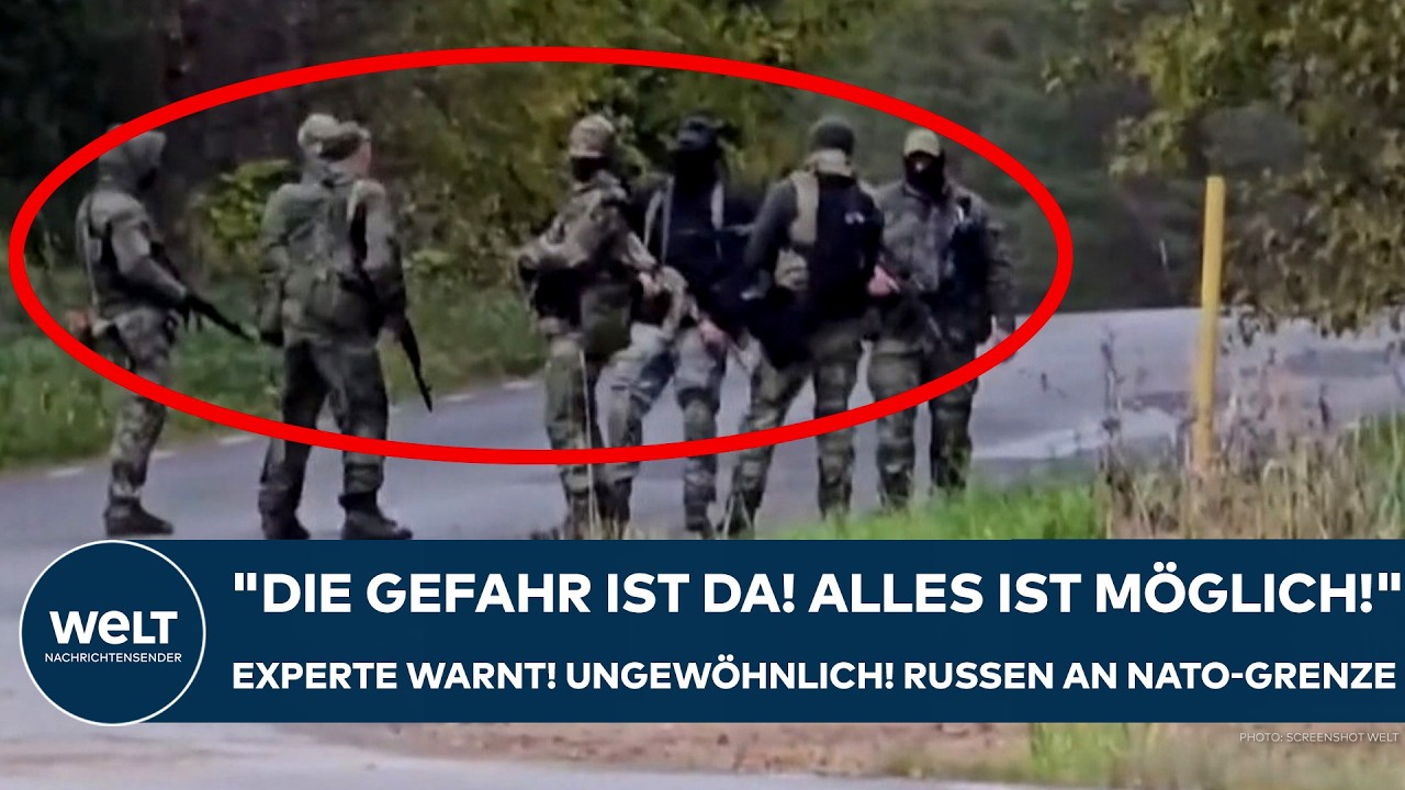 ESTLAND: "Die Gefahr ist da! Alles ist möglich!" Experte warnt! Ungewöhnlich! Russen an Nato-Grenze!