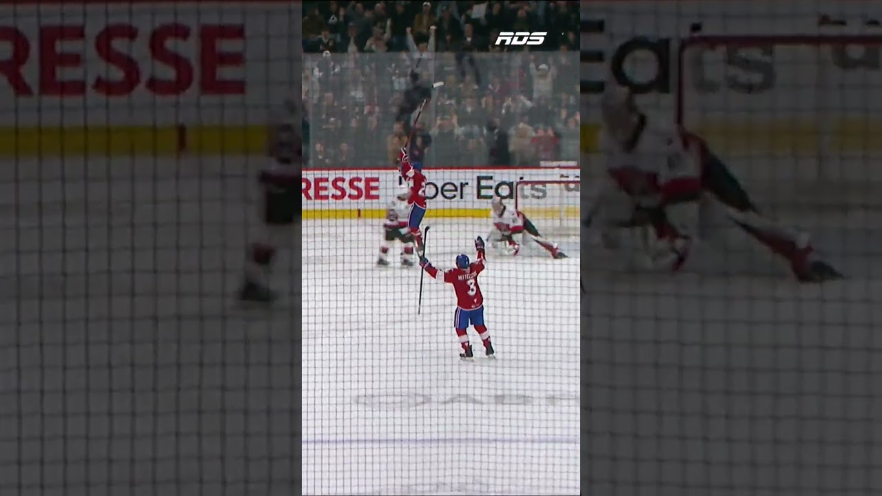 Joshua Roy donne les devants au Rocket en fin de match ! 🚀 #Rocket sur RDS 📺