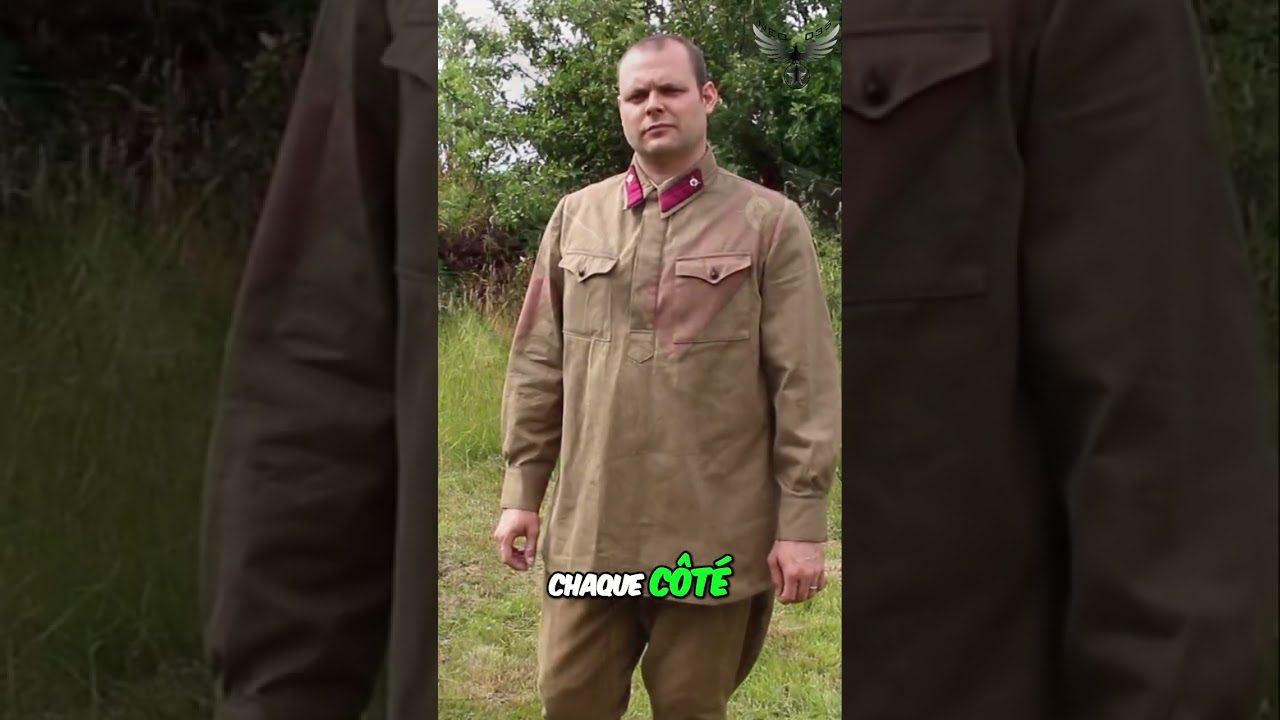 Gymnastyorka M35: L'uniforme iconique de l'infanterie de 1935 #shorts