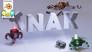 TNAK | korte Blender animatie van 2D3D.gratis