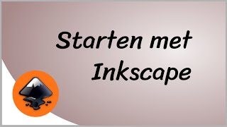 1 Starten met Inkscape