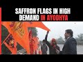 Saffron Flags In High Demand As Ayodhya Readies For Temple Opening