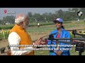 PM Modi Distributes Drones Among 1,000 Drone Didis At Delhi Event  - 01:13 min - News - Video