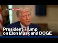 Trump says fraud referrals made to DOJ as a result of DOGE