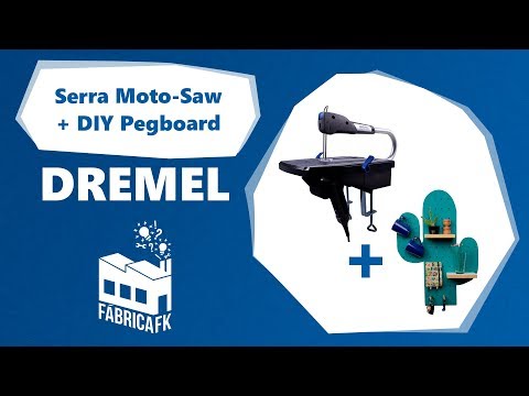 Serra Tico Tico De Bancada Portátil Moto-Saw 220V Dremel - Vídeo explicativo