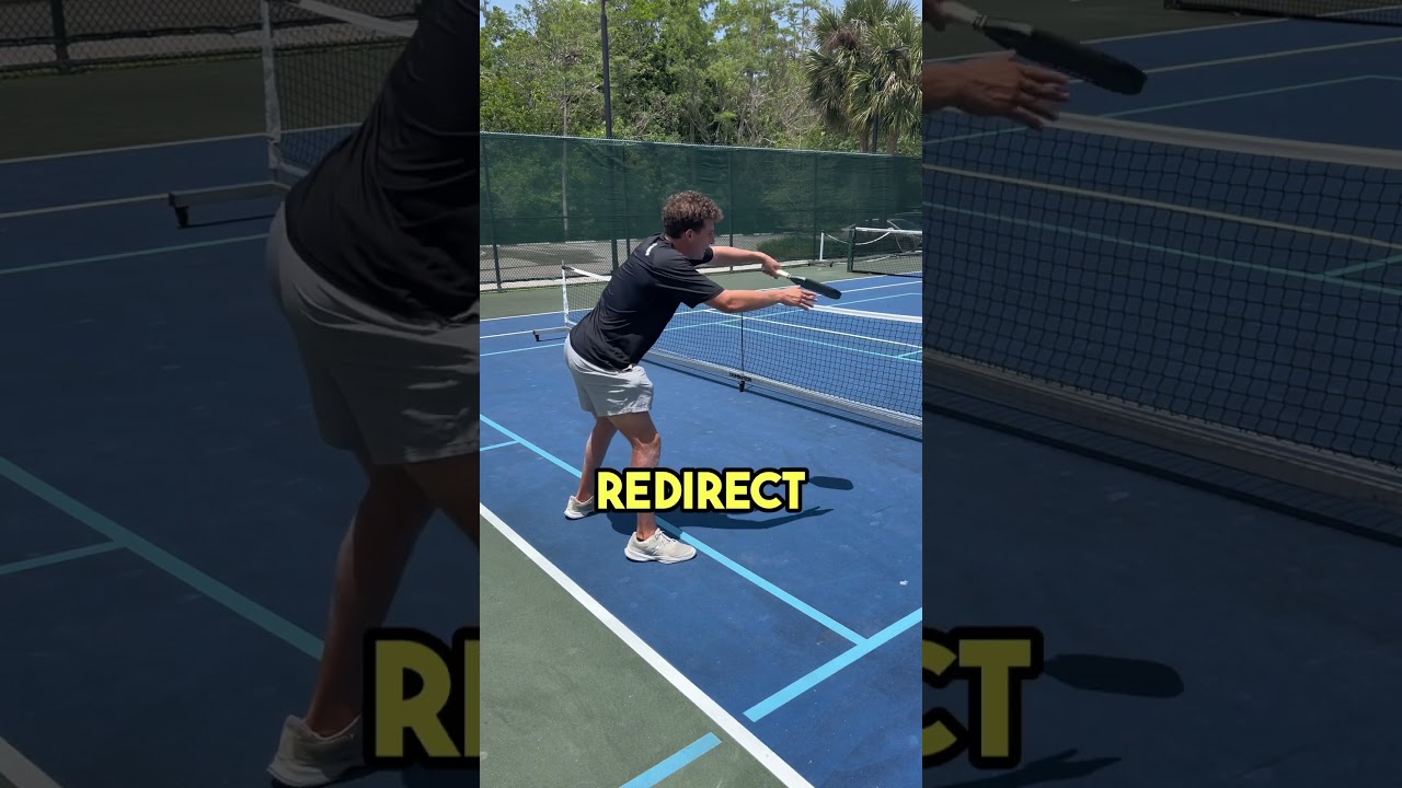 Here’s the Number 1 way to setup an ERNE in Pickleball #pickleballtips #pickleball #shorts