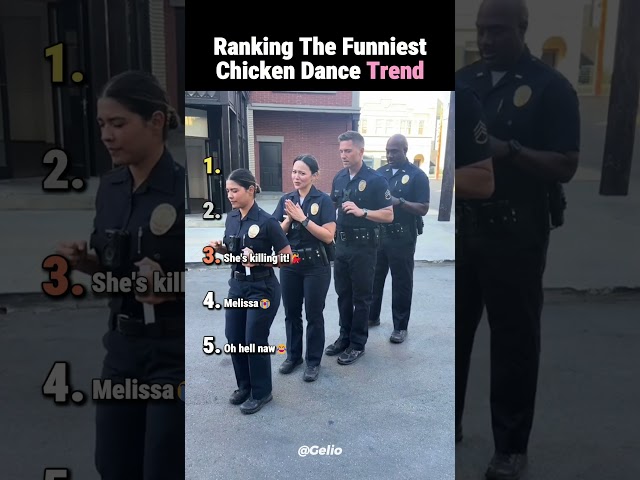 Ranking the Funniest Chicken Dance Trend🤣 #ranking #tiktok #viral #trend