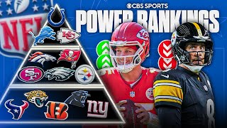 NFL Week 8 Power Rankings Tiers: Colts take No. 1 spot, Chiefs leap 9 spots after shutout win 🚨