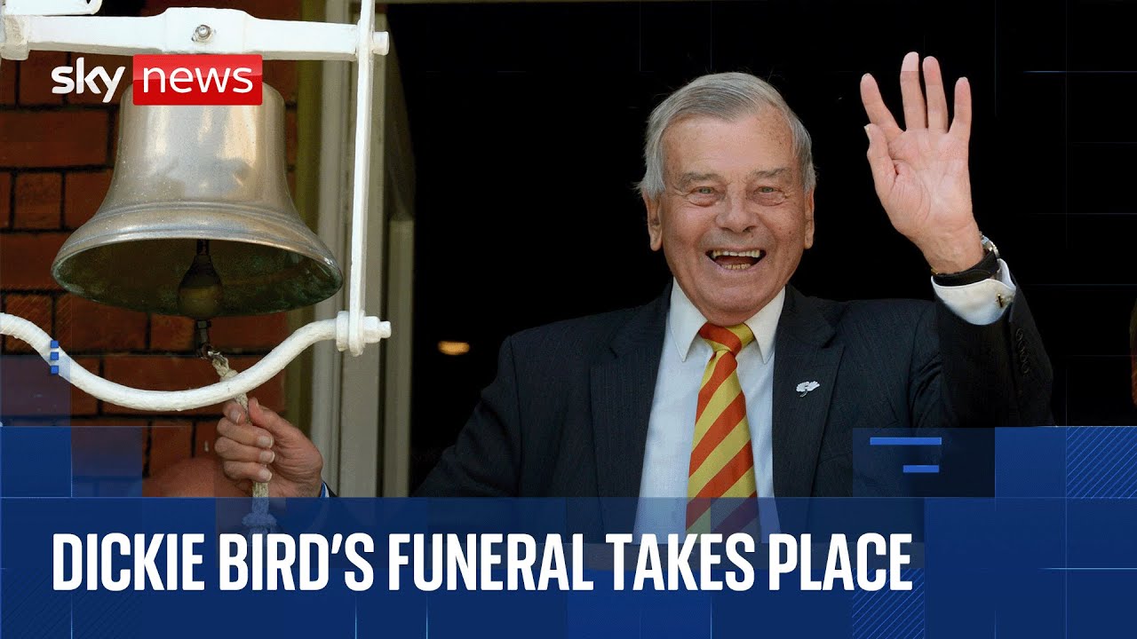 Funeral service to honour Legendary cricket umpire Dickie Bird