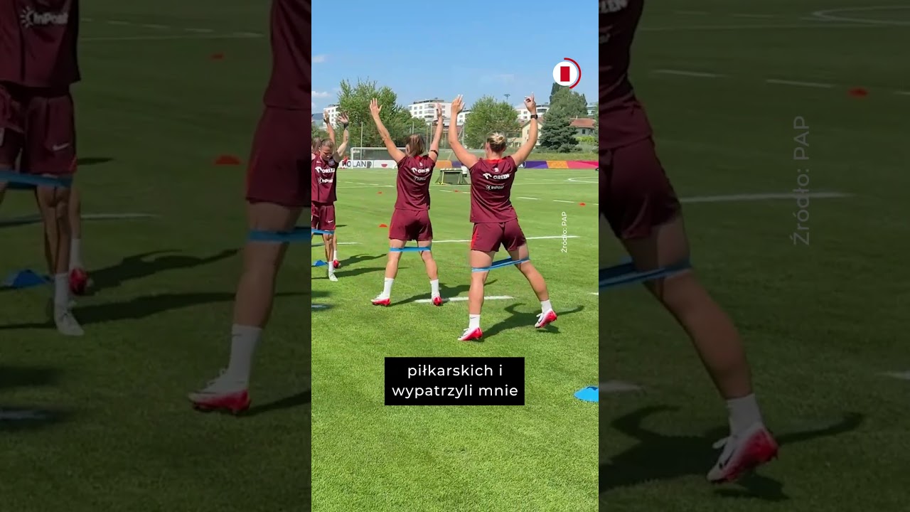 Piłkarka Małgorzata Mesjasz przed meczem Polek: Zaczynałam z chłopakami na podwórku #shorts