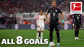 Harry Kane — 8 goals in only 6 games! ALL Bundesliga GOALS