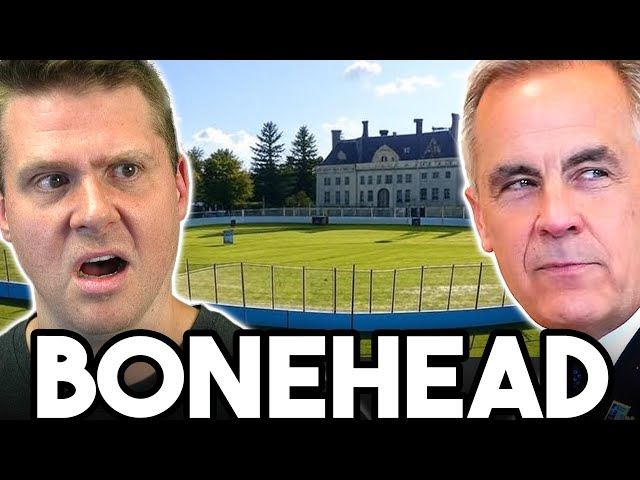 We're BROKE & Carney Builds $330K Ice Rink for HIMSELF?! + Pierre's By-Election Opponent is CLUELESS