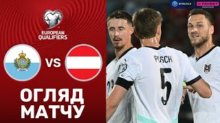 Сан-Марино – Австрія. Чемпіонат світу 2026, кваліфікація / Огляд матчу