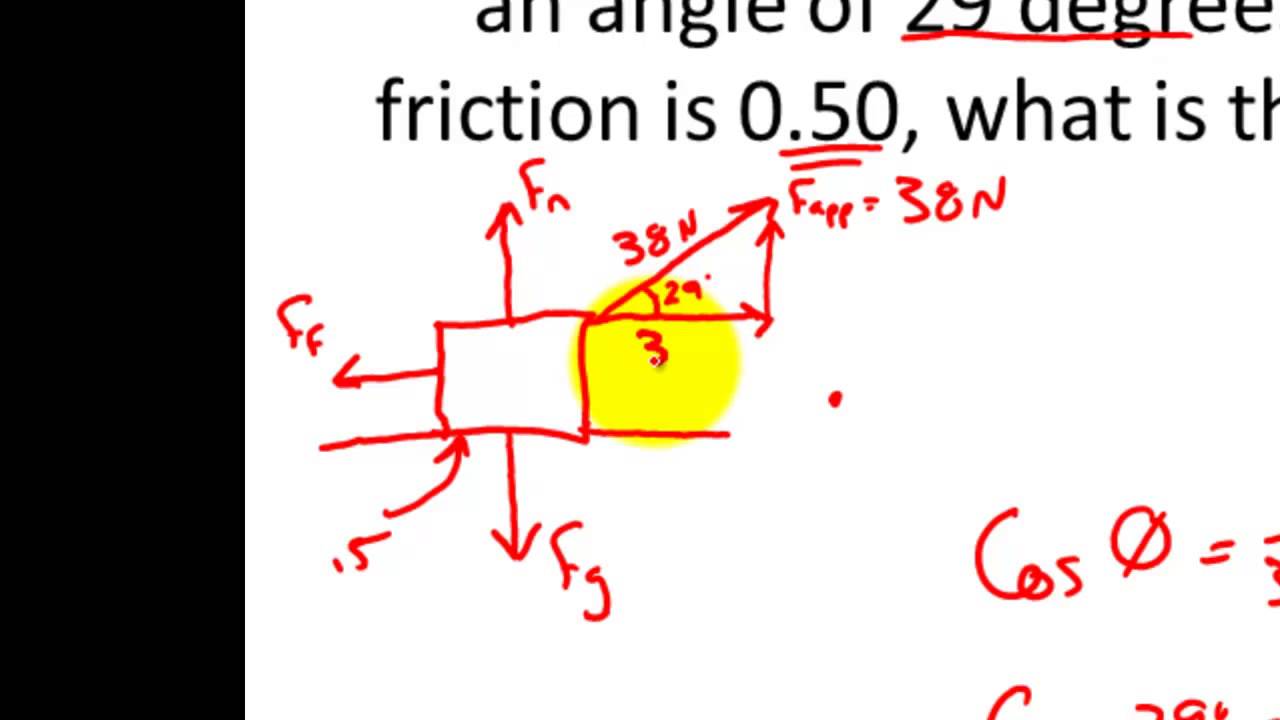 net-force-practice-problems-forces-applied-at-an-angle-f-ma-youtube