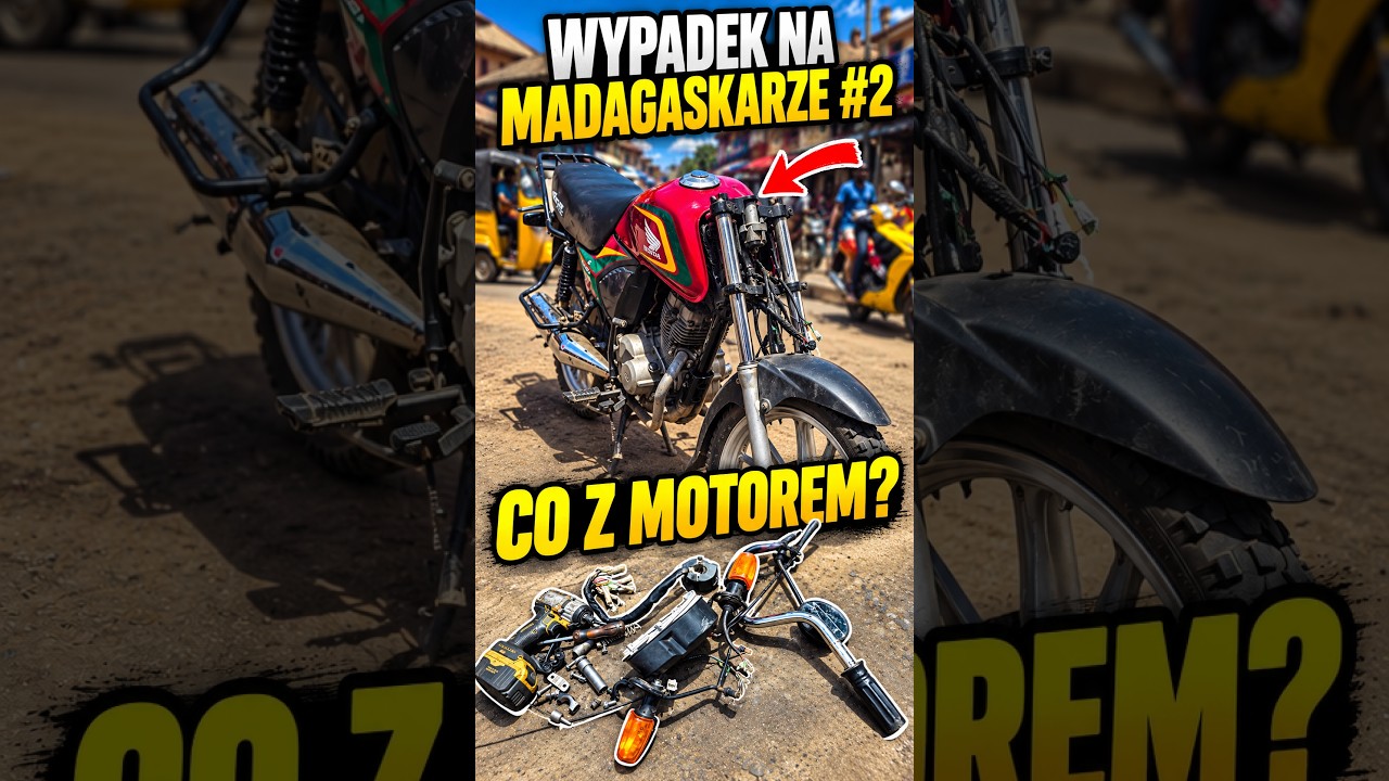 Wypadek na Madagaskarze — część 2 🇲🇬🏍️