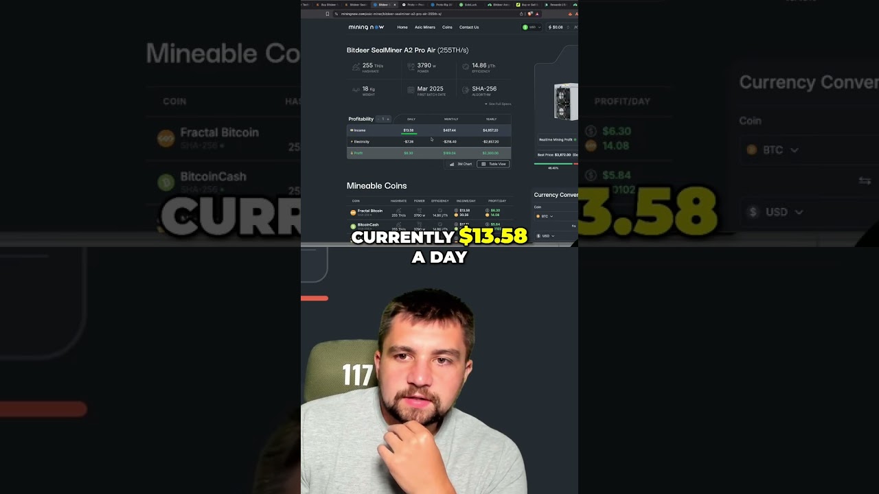 Crypto Mining: Making Money Amidst Baby Cries and High Bills! shorts