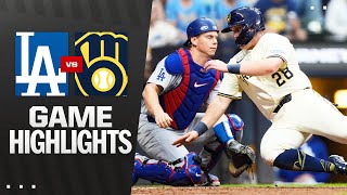 Dodgers vs. Brewers Game Highlights (7/7/25) | MLB Highlights