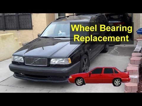 VOLVO 850 - Front Wheel Hub Bearing Replacement