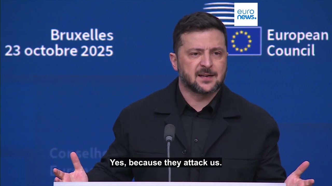 'More pressure on Russia. That's the plan,' Zelenskyy tells EU leaders in Brussels