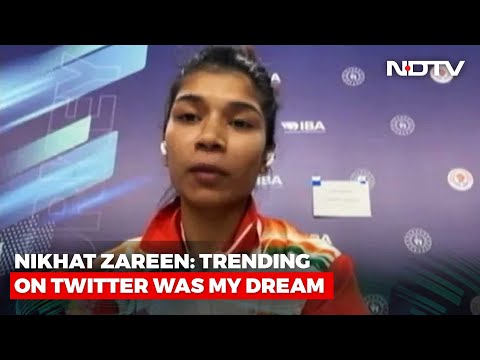 'Am I Trending' elated Nikhat Zareen asks after winning World Boxing Gold