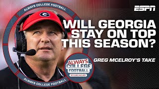 Will Georgia continue winning titles despite key departures? 🤔 | Always College Football