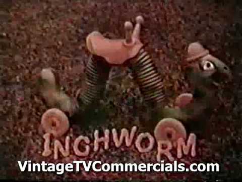 inchworm toy from the 70's